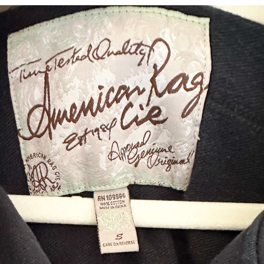 Vintage Y2K Early 2000s‎ American Rag Sweater Jacket Blue Size Small - Picture 2 of 3